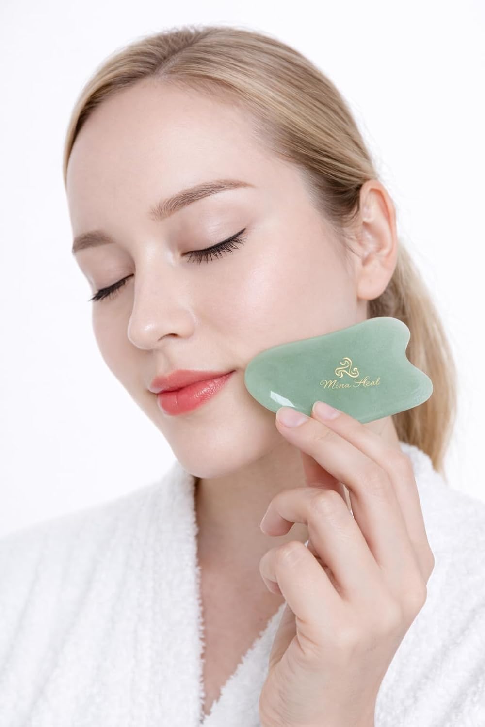 Amazon | カッサプレート、天然石Gua Shaかっさ、フェイス